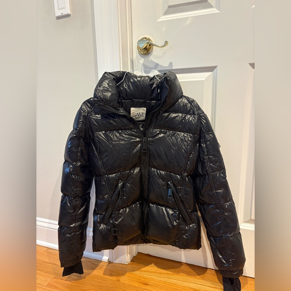SAM. Black Puffer Jacket